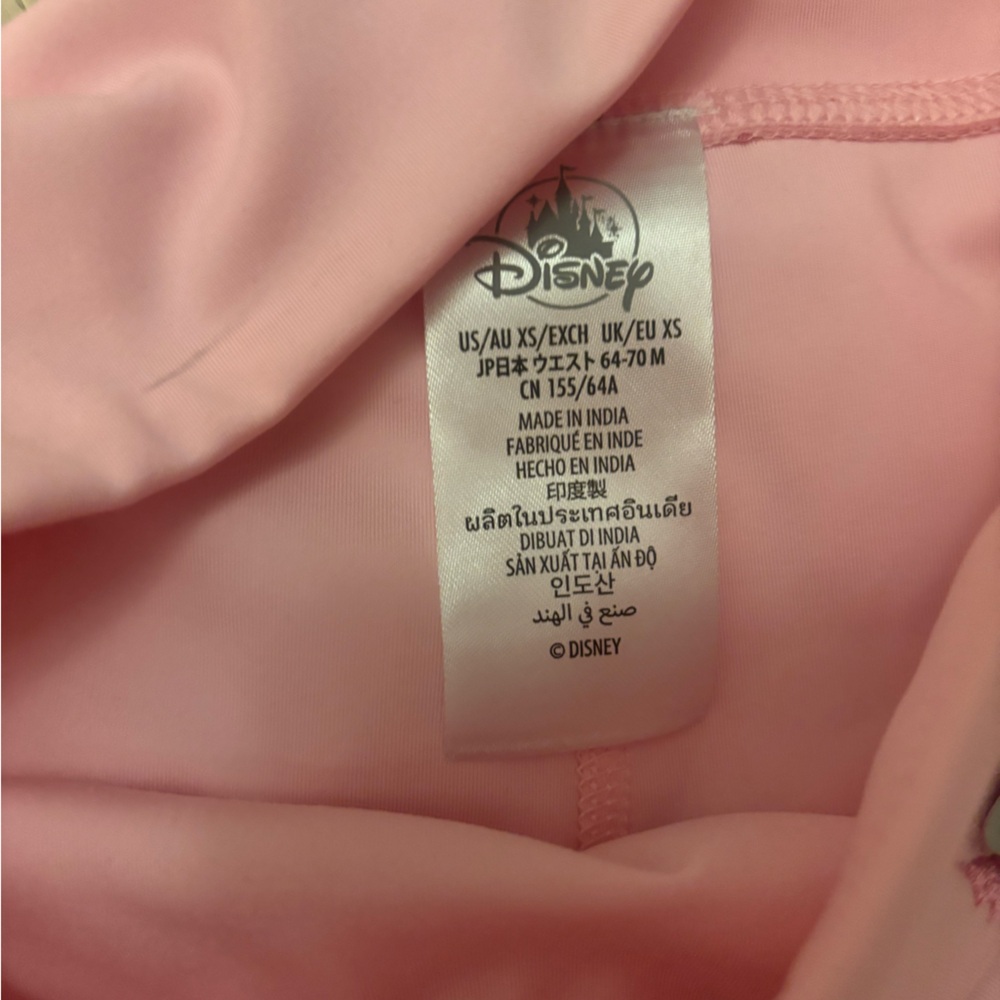 Disney Fantasyland Castle Holiday Mesh Skort Skirt Activewear tulle Pink XS NWT - Picture 13 of 13